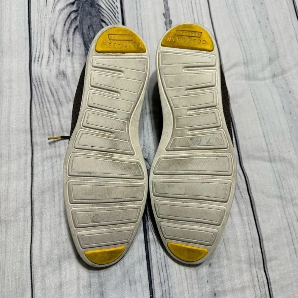 Cole Haan Shoes Men 13 M OriginalGrand‎ Oxford Plain Toe Gray Stitchlite